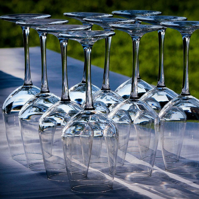 bicchieri di vino calici