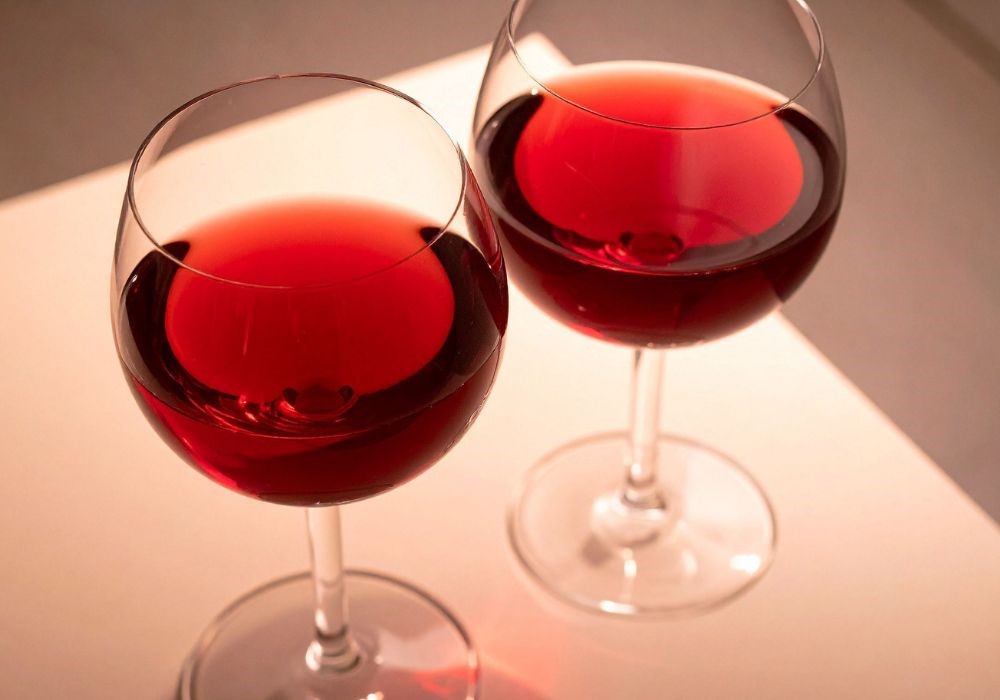 calici da vino rosso
